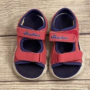 Skechers sandals size 8 toddler